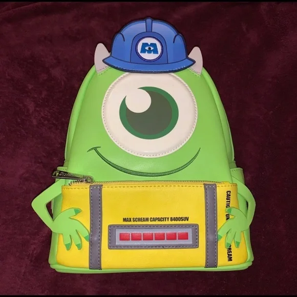Loungefly | Bags | Nwt Disneys Pixar Mike Wazowski Monsters  display picture 1